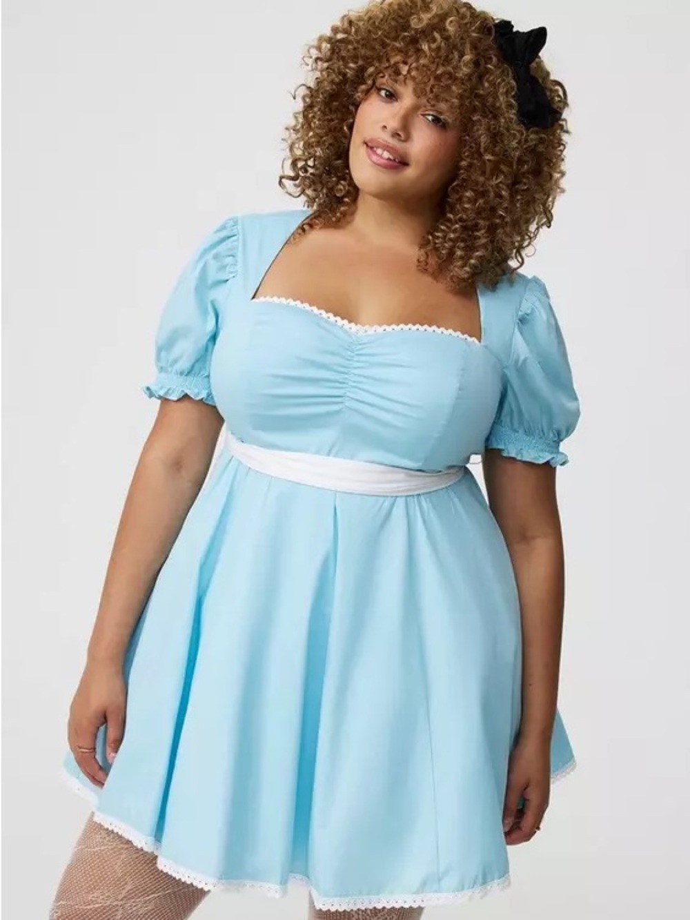 Torrid Halloween Doll Dress in Blue